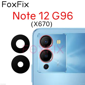 Подмяна на стъклен обектив на задната камера за Infinix Note 12 G96 със самозалепваща стикер X670