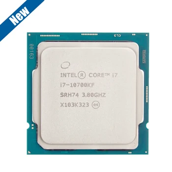 НОВ Восьмиядерный 16-стрийминг процесор Intel Core i7 10700KF с честота 3,8 Ghz L2 = 2 M L3 = 16 М 65 W LGA 1200 Без вентилатор