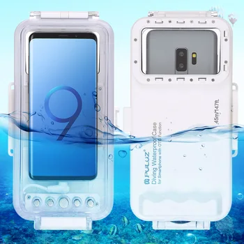 Професионален водоустойчив калъф за гмуркане с дълбочина 45 метра, фото-видео, подводен защитен калъф за смартфон с Android Type-C