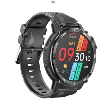 C22 Смарт часовници мъжки Bluetooth Предизвикателство сърдечната Честота Здравословен спорт IP68 водоустойчив фитнес гривна Женски Умен часовник