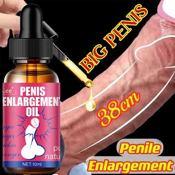Масло за уголемяване на пениса, Масаж за увеличаване на растежа на пениса, Сексуална Забавяне на оргазма, Ерекция на мъжкия член, Подобряване на Грижите за продукта