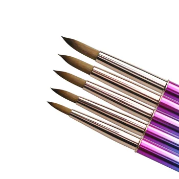 5 Стилна Четка За Дизайн на Ноктите Метална Градиент Извод За Рисуване Цветни Линии В Ивицата Писалка За Рисуване Полски Френски UV-Гел За Изграждане Builder Tool