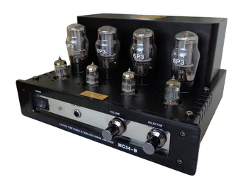 Meixing MC34-B 22 W * 2 разход на усилвател за слушалки 6P3* 4, 6N1*2, 6N2*2, честотен обхват: 20 Hz до 40 khz