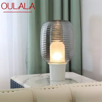 Модерна настолна лампа OULALA, дизайнерски алуминиев настолна лампа E27, домашен led декоративна лампа за фоайе, дневна, офис, спалня