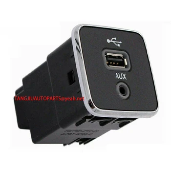 Преден Порт за зареждане USB AUX адаптер за Jeep Cherokee KL 2017-2020 Compass 53224228