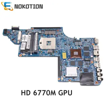 NOKOTION За HP Pavilion DV7 DV7-6000 дънна Платка на лаптоп HM65 DDR3 HD6770M ГРАФИЧЕН ПРОЦЕСОР 639391-001 665991-001 ОСНОВНА ТАКСА 2 GB
