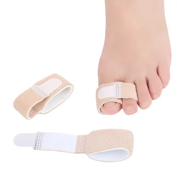 Бандаж за пръстите на ръцете и краката, разделител за пръстите на краката, застъпване на палеца при вальгусной деформация на средния пръст, малка еластична тъканта ивица, превръзка-растяжитель