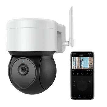 3-Мегапикселова IP камера sasha, градинска wifi камера, мини камера с нощно виждане, водоустойчив