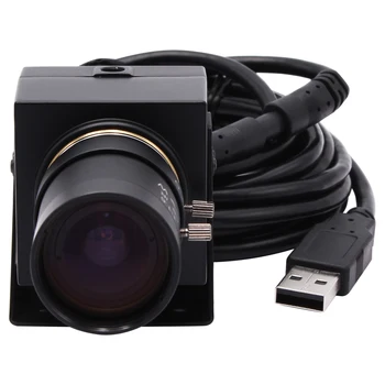 8MP 3264X2448 USB Уеб камера 6-60 mm Ръчно CS обектив с Променливо Фокусно разстояние Mini USB Уеб камера За Windows Mac Linux и Android