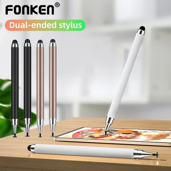 Универсален стилус Fonken 2 В 1, да се занимават с едно докосване на телевизор, Таблет за рисуване, Телефон, Емкостная Писалка за iPhone, iPad, Аксесоари за Android