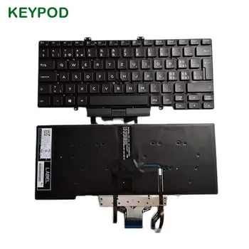 Нов швейцарски калъф за DELL Latitude 5400 с подсветка Черен Цвят и клавиатура за лаптоп Point Stick