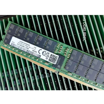 1бр Нов 64G 64GB За Samsung DDR5 4800 2RX4 PC5-4800B ECC RDIMM Сървър Памет