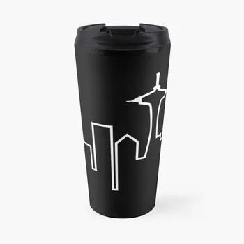 Seattle Skyline (Frasier) Пътна кафеена чаша, луксозна чашата за кафе, коледни чаши