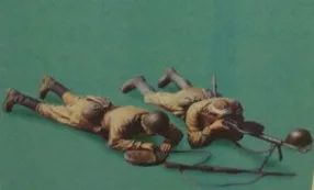 Съветските сапьори на Втората световна война в мащаб 1/35, съдържащи мини, 2 души, набор от модели от смола на Втората световна война, статуетка Безплатна доставка