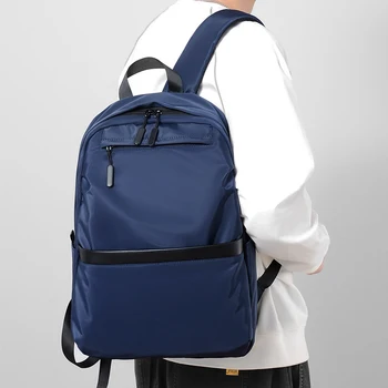 Мъжки раница за пътуване, 15.6-инчов компютър, чанта за лаптоп, Дамска чанта на едно рамо, ученическа раница с голям капацитет, модна марка