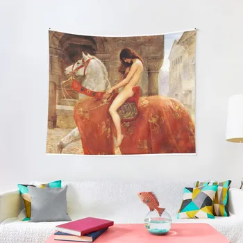 Lady Godiva - Джон Collier - 1897 Гобеленовое украса на стаята, Украса на стаята, Естетични аксесоари за украса на стаята