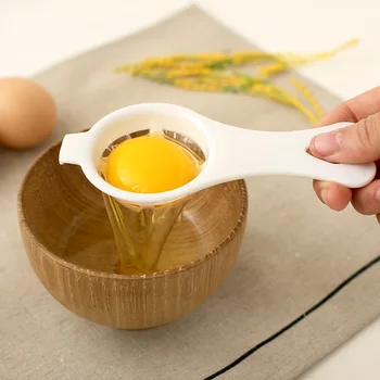 Екологичният сепаратор яйчен жълтък и белтък Добро качество, Екраниран яйца, Инструменти за приготвяне на яйца от хранителен материал PP, принадлежности за приготвяне на храна