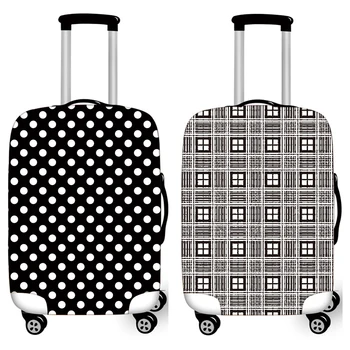 Аксесоари за пътуване Калъф за багаж Защита на куфара Прахоустойчив, чанта за багаж Еластичността на багажника на самолета Комплект калъфи за пътищата, куфар