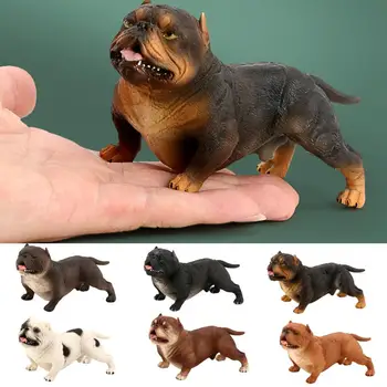 Симулация модел на кучето играчка, Имитируемая са подбрани Пластмасова имитация на диво животно, Хулиган, Питбул, модел за събиране на хобита, топлата разпродажба