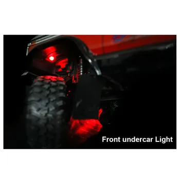 Прожекторная долната рамка, рассеянное осветление, DJ TRX4, led лампа за дъна на автомобила, части за модификация на радиоуправляеми коли 1:10