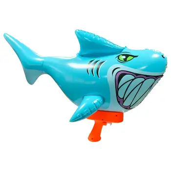 Креативна играчка за борба с вода с надувом, лека надуваема играчка за акули/динозавър, басейн за деца