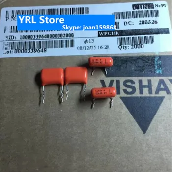За оригинална кутия на НОВ безэлектродный кондензатор VISHAY (BC) MKT 0.01UF400V с трескава филм