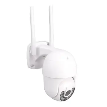 Градинска PTZ камера за домашна сигурност, стабилен сигнал IP66, водоустойчива камера за сигурност на 12 V WiFi за магазин