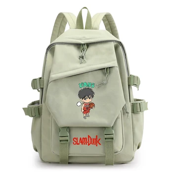 Чанта в стил аниме SLAM DUNK, дамски модни раници Shohoku, ежедневни пътни чанти за момичета, ученически чанти за баскетбол с комиксами, тийнейджърката чанта на рамото