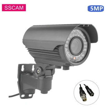 2MP 5MP AHD Камера за Сигурност с Променливо фокусно разстояние 1080P с 2.8-12 мм 4xZoom Ръчен обектив Sony 323 Инфрачервена Аналогова Камера за Видеонаблюдение IR 30M